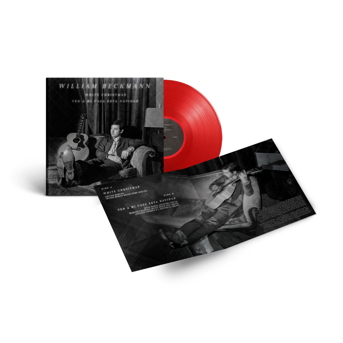 White Christmas / Ven a Mi Casa Esta Navidad 7” VINYL 45
